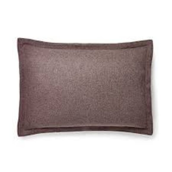 2 Ralph Lauren Archival Great Compton Riverport Purple Wool King Pillow Shams